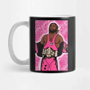 Pink/black attack Mug